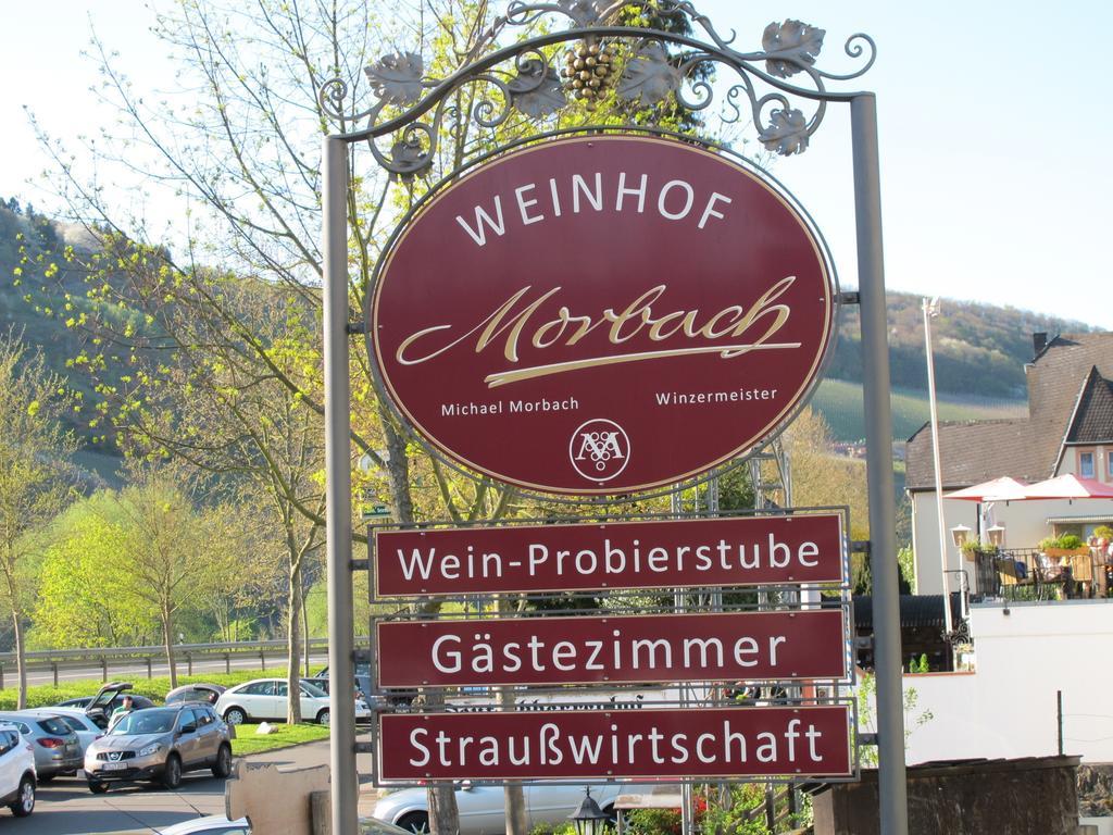 Weinhof Michael Morbach Otel Zeltingen-Rachtig Dış mekan fotoğraf